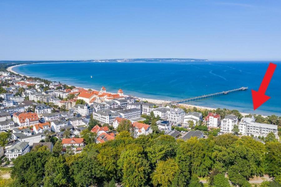 Direkt Am Strand Mit Meerblick Und Sauna - Fewo Strandidyll Binz Buitenkant foto